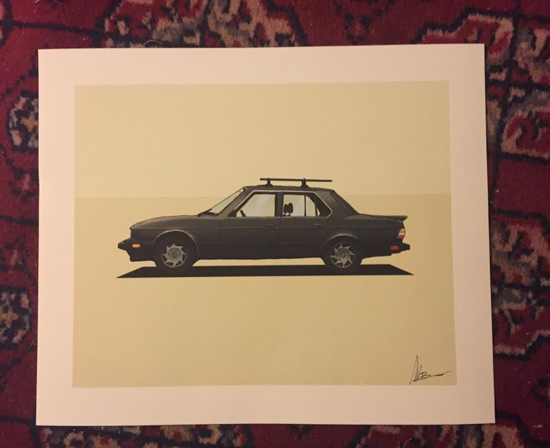 Illustration for article titled Car Art and my Birthday